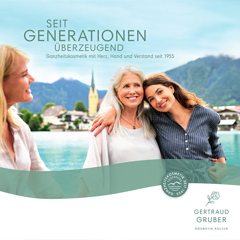 Gertraud Gruber Kosmetik Broschüre